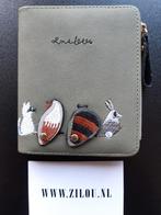 Zilou portemonnee dieren groen NIEUW, Ophalen of Verzenden, Nieuw, Groen, Overige merken