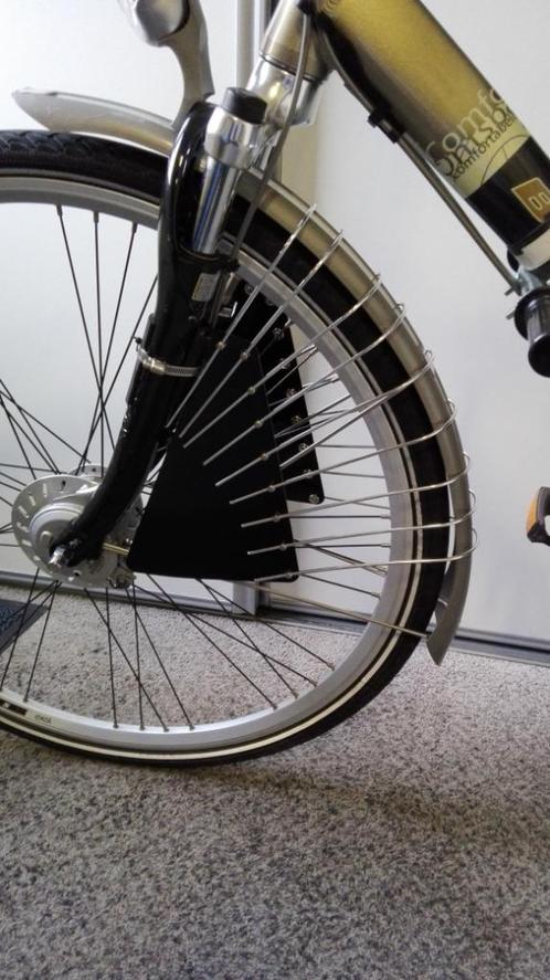 Voetbescherming voor op de fiets., Fietsen en Brommers, Fietsaccessoires | Fietstassen, Zo goed als nieuw, Ophalen of Verzenden
