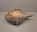 Antieke bronzen schelpen kist, Ophalen of Verzenden