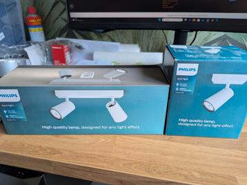 Philips spot light wit 2x  beschikbaar voor biedingen