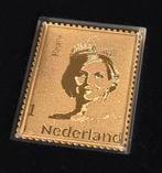Gouden postzegel Maxima, Ophalen of Verzenden, Na 1940, Postfris