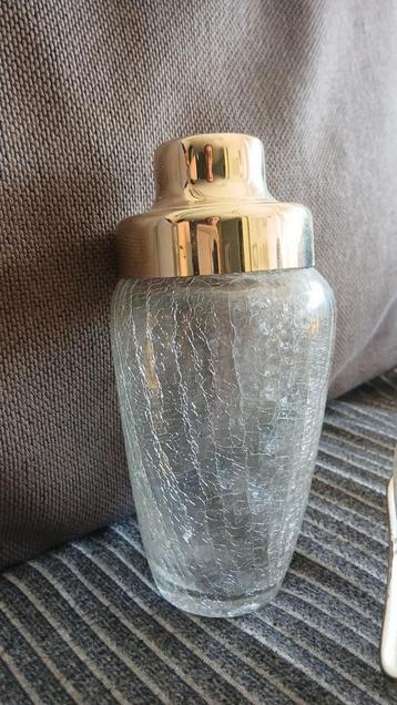 Vintage Cocktailshaker Set met IJsemmer beschikbaar voor biedingen