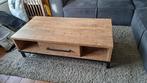 Industriële Salontafel met Lade & Opbergruimte, Huis en Inrichting, Tafels | Salontafels, 100 tot 150 cm, Zo goed als nieuw, Minder dan 50 cm