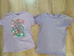 2 zgan T shirts maat 140, Kinderen en Baby's, Kinderkleding | Maat 140, Ophalen of Verzenden, Zo goed als nieuw, Meisje, Shirt of Longsleeve