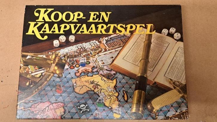 Koop en Kaapvaartspel (= Batavia) - Jumbo, Hobby en Vrije tijd, Gezelschapsspellen | Bordspellen, Gebruikt, Een of twee spelers