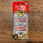 3 x Sony microcassette MC-60 NIEUW!!, Ophalen of Verzenden, Sony