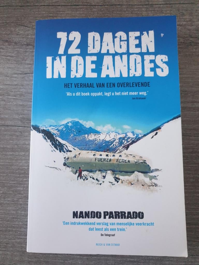 72 Dagen in de Andes - Nando Parrado, Ophalen of Verzenden, Gelezen, Nando Parrado