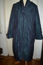 Raffauf, exclusieve recycled lange jas, mt (X)L, Blauw, Maat 42/44 (L), Ophalen of Verzenden, Zo goed als nieuw