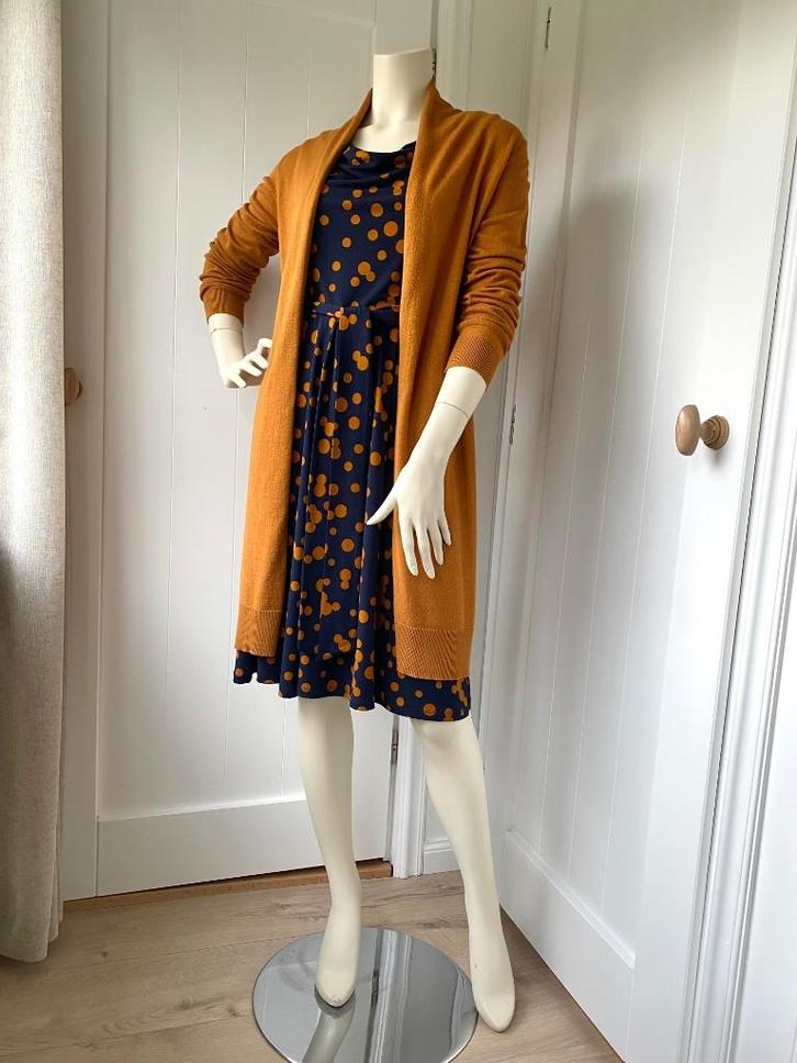 Nette staat: cognackleurig PROMISS vest halflang maat S, Kleding | Dames, Truien en Vesten, Gedragen, Maat 36 (S), Ophalen of Verzenden