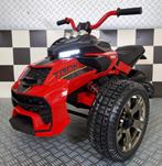 Kindermotor Spyder - soft start - leren zit - verlichting, Ophalen of Verzenden, Nieuw