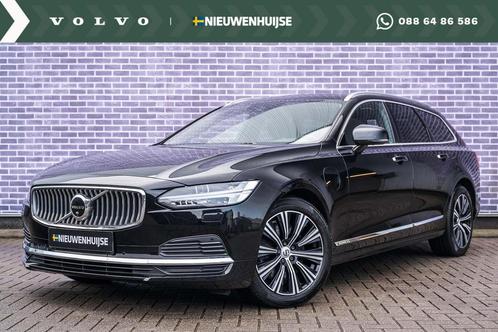 Volvo V90 Recharge T6 AWD Inscription | Navi | Luchtvering |, Auto's, Volvo, Bedrijf, Te koop, V90, 360° camera, 4x4, ABS, Achteruitrijcamera