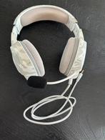 Trust GXT 322W Carus Gaming Headset PS4, PS5 PC - Wit/Grijs, Ophalen of Verzenden, Gebruikt
