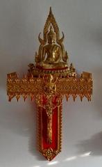 Thai Boeddha-altaar,Thai gebedstafel,Buddha,zonder Boedddha,, Ophalen of Verzenden, Nieuw