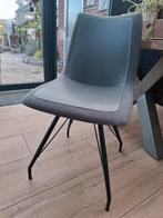 Xooon Antraciet Eetkamerstoel 4x, Huis en Inrichting, Stoelen, Ophalen, Zwart, Zo goed als nieuw, Metaal