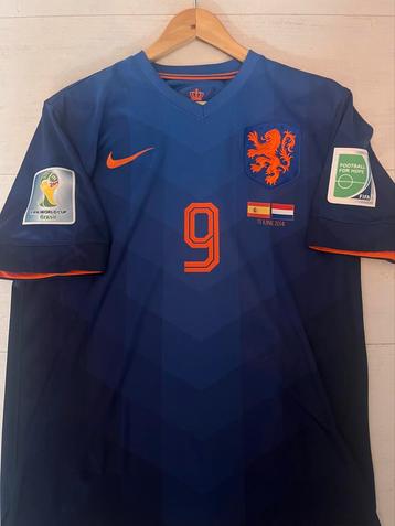Nederlands elftal Shirt Van Persie beschikbaar voor biedingen