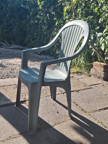 Tuinstoelen groen, set van 4 beschikbaar voor biedingen