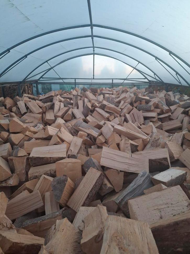 Hardhout mix droog: Essen, Esdoorn, Elzen, Tuin en Terras, Haardhout, Ophalen of Verzenden