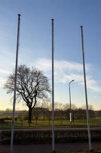 luxe vlaggenmast 6m / vlaggenmasten / vlaggenstok, Ophalen, Gebruikt