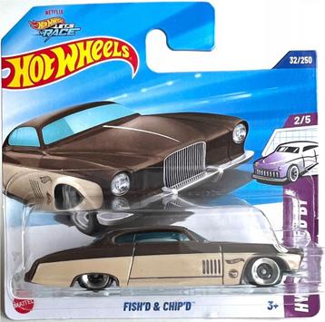 2025 Hot Wheels Fish'd & Chip'd Treasure Hunt Let's Race Net beschikbaar voor biedingen