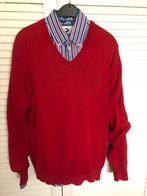 Mooie Rode Gant trui mt L100% katoen incl overhemd Mt M Zgan, Kleding | Heren, Truien en Vesten, Maat 52/54 (L), Ophalen of Verzenden