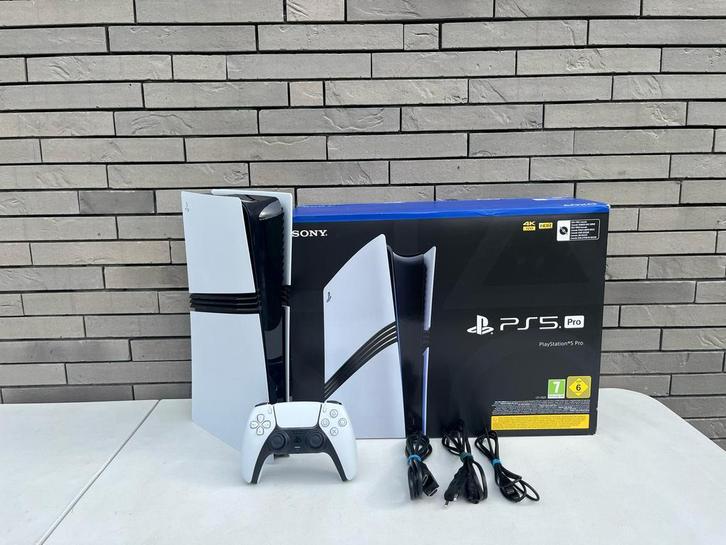 Playstation 5 pro inclusief controller, Spelcomputers en Games, Spelcomputers | Sony PlayStation 5, Zo goed als nieuw, Playstation 5