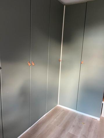 Ikea pax kast deuren 236cm (grijsgroen) 8 stuks beschikbaar voor biedingen