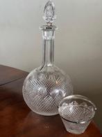 KARAF, AMANDELBAKJE (HENGSEL ZILVER) IN DIAMANT/WAAIER, Antiek en Kunst, Verzenden