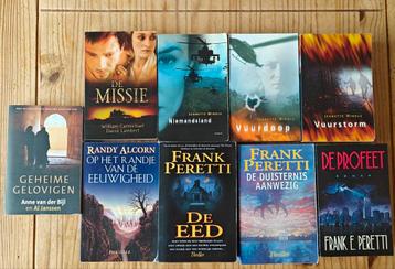Christelijke boeken spannend/ actie beschikbaar voor biedingen