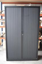 Zwarte roldeurkasten/archiefkasten /kantoorkasten/opbergkast, Niet ingevuld, 100 tot 150 cm, Niet ingevuld, Ophalen of Verzenden