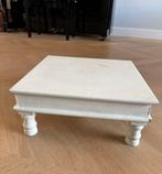 Klein Tafeltje - Bijzettafel, Minder dan 45 cm, Gebruikt, Vierkant, Ophalen of Verzenden