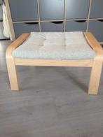 IKEA Poang Voetenbank - Gunnared Beige, Ophalen, Zo goed als nieuw, Rechthoekig, 50 tot 75 cm