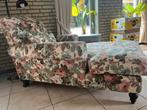 Prachtige gebloemde sofa chaise longue., Ophalen, Zo goed als nieuw