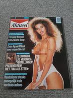 46.Aktueel 1986. Veronica. Ryan O'Neal. Ringo Starr. James B, Verzamelen, Tijdschriften, Kranten en Knipsels, Ophalen of Verzenden
