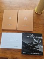 4 horloge boeken girard perregaux breitling jaeger, Gebruikt, Staal, Breitling, Onbekend