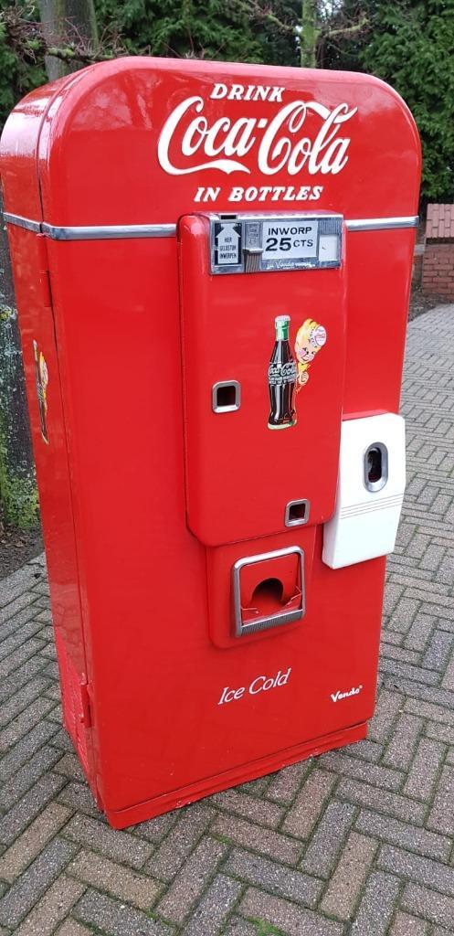 Coca Cola Vendo flesjes automaat koelkast sixties fifties, Verzamelen, Automaten | Overige, Ophalen