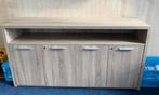 Taupekleurige dressoir, Ophalen, Met deur(en), 150 tot 200 cm, Zo goed als nieuw