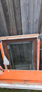 Hardhouten kozijnen, Doe-het-zelf en Verbouw, Kozijnen en Schuifpuien, Ophalen, Gebruikt, Hout, Raamkozijn