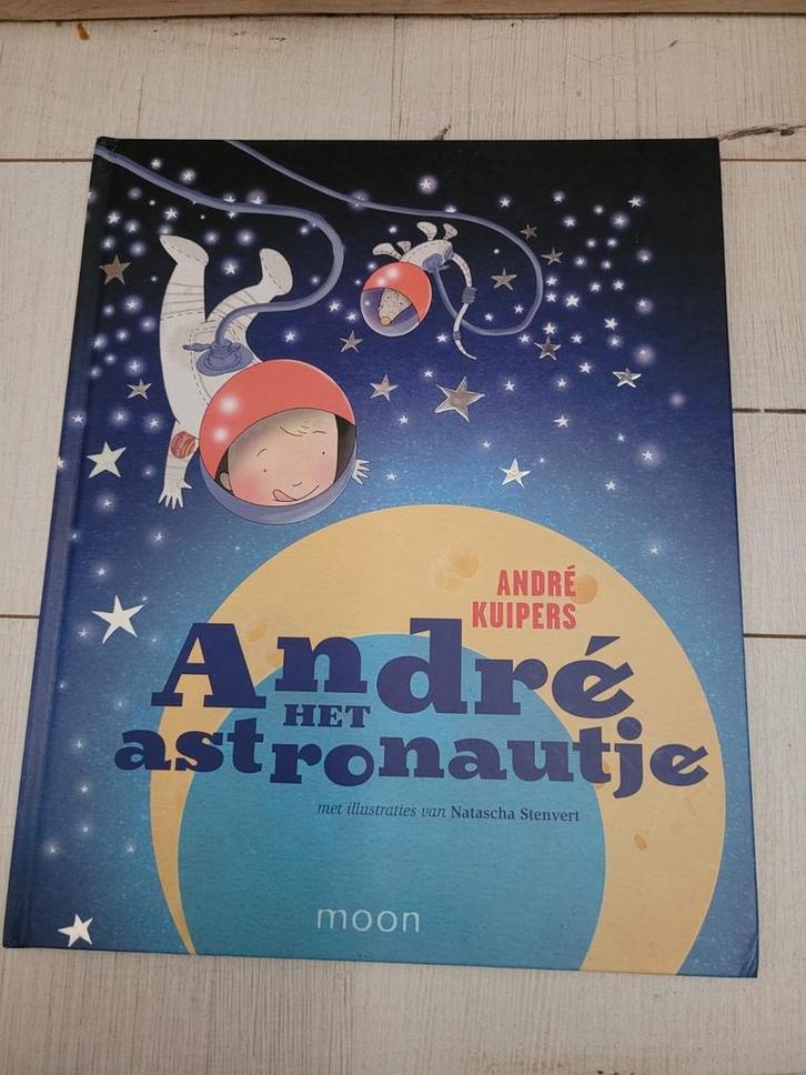 André het astronautje, André Kuipers, als NIEUW, Boeken, Kinderboeken | Jeugd | onder 10 jaar, Zo goed als nieuw, Ophalen