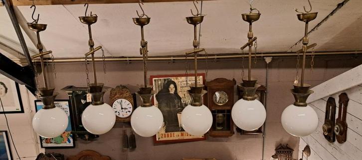 Mooie oude bar café Engelse pub kroeg of restaurant lampen, Antiek en Kunst, Antiek | Lampen, Ophalen