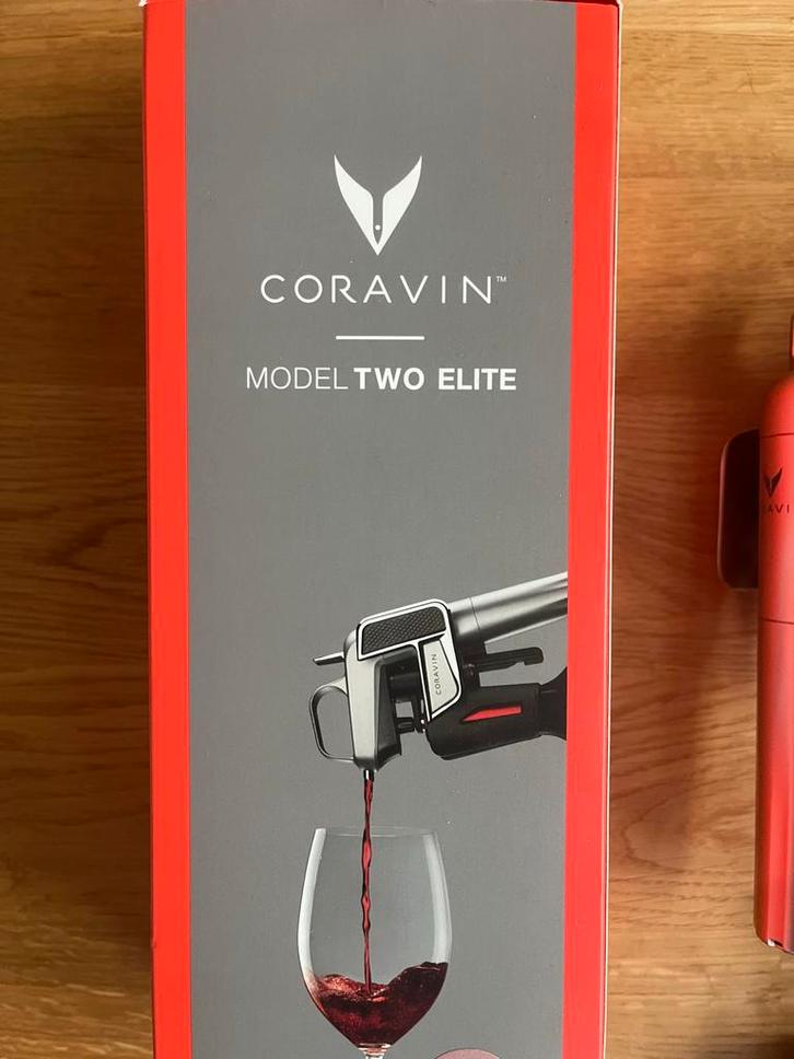 Coravin Model Two Elite - Nieuw in doos!, Huis en Inrichting, Keuken | Keukenbenodigdheden, Nieuw, Ophalen of Verzenden