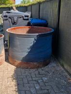 polyester  bloembak, Tuin en Terras, Bloembakken en Plantenbakken, Ophalen, Kunststof, Gebruikt, 100 cm of meer