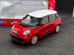 Welly Nex Fiat 500 L 1:36 OVP, Verzenden, Zo goed als nieuw, Auto