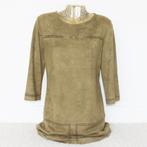 Super Leuk Groen Lulu & Love Jurkje (M) - 84 € 25,-, Kleding | Dames, Maat 38/40 (M), Zo goed als nieuw, Boven de knie, Groen