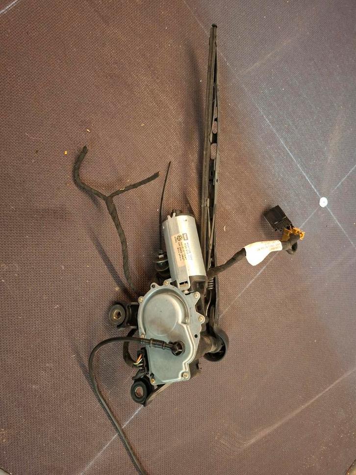 Ruitenwissermotor achterklep VW Polo 9N 2002 - 6Q6955711, Auto-onderdelen, Elektronica en Kabels, Volkswagen, Gebruikt, Ophalen of Verzenden