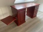 Houten vintage bureau., Ophalen, Gebruikt, Bureau