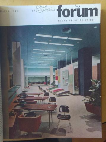Architectural FORUM - Magazine of Building (jaargang 1949) beschikbaar voor biedingen