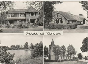 BLARICUM Boerderijen Vijver Kerk Groeten kl.f.  beschikbaar voor biedingen