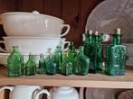 Verzameling groene flesjes, Ophalen of Verzenden, Zo goed als nieuw