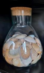 Mica grote glazen fles met kurken dop, Ophalen, Overige kleuren, Minder dan 50 cm, Glas