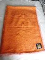 Prachtige Wollen deken Sole Mio oranje 160 x 220 cm wol, Huis en Inrichting, Ophalen, Zo goed als nieuw